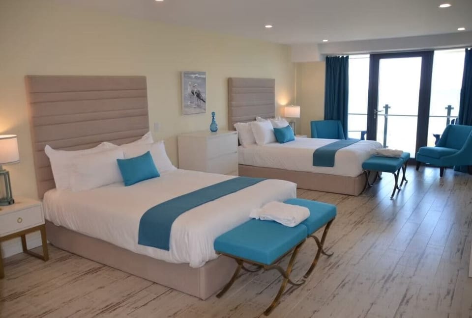 Premium bedding, down comforters, memory foam beds, blackout drapes