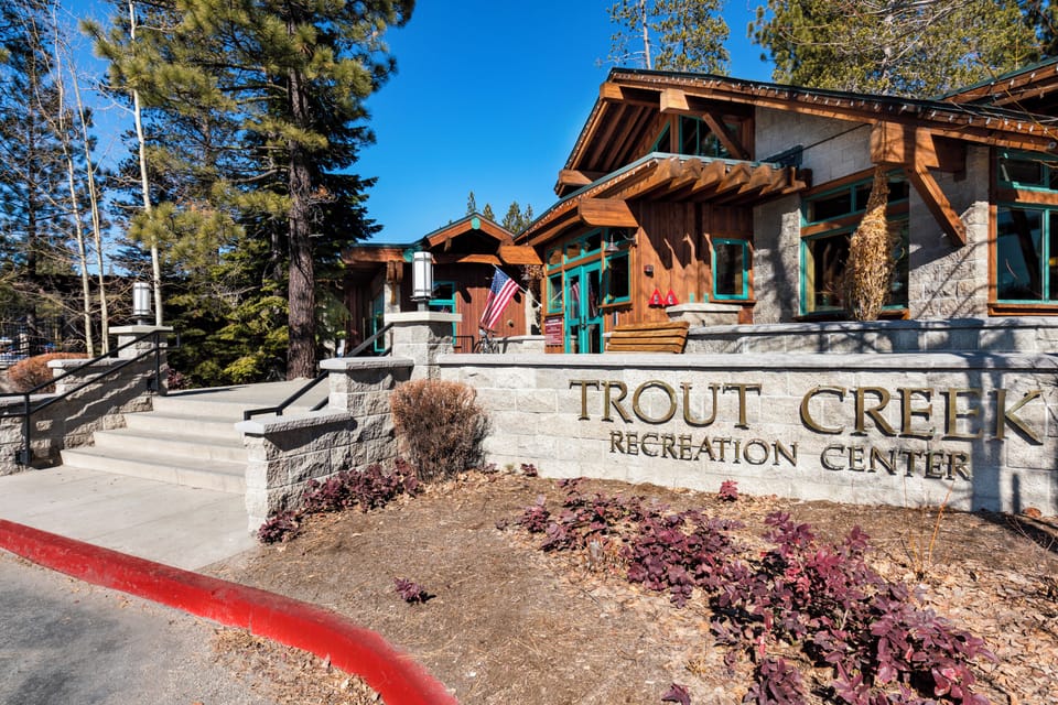 Entrance of the Trout Creek Recreation Center