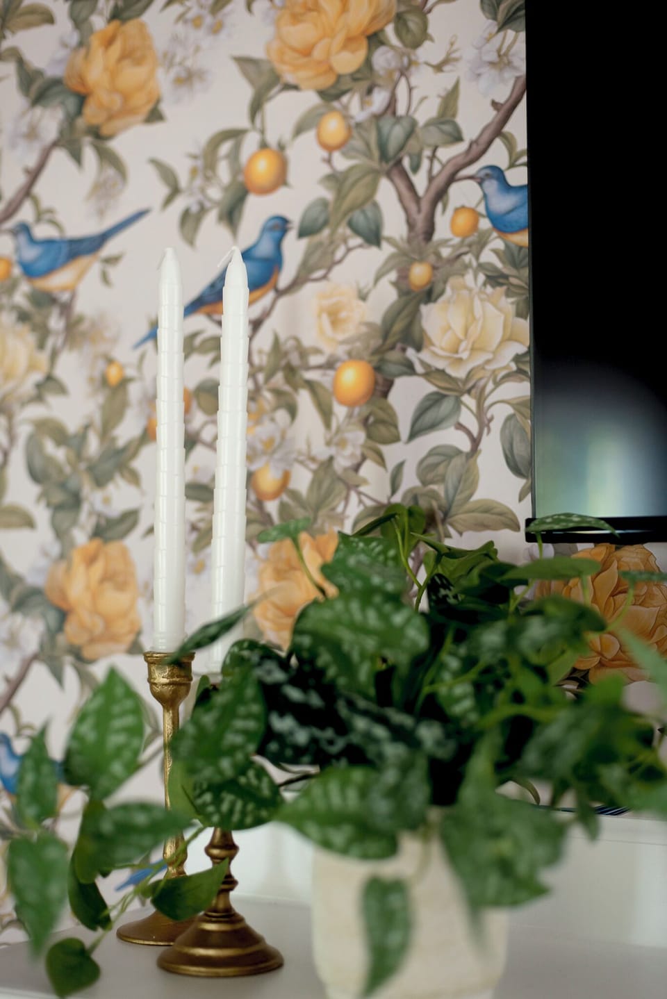Beautiful decor at the living room