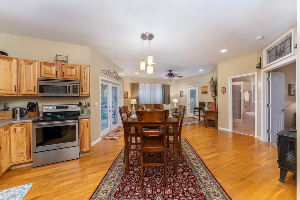 Kitchen with dishwasher, drip-style coffee maker, and Keurig-style coffee maker