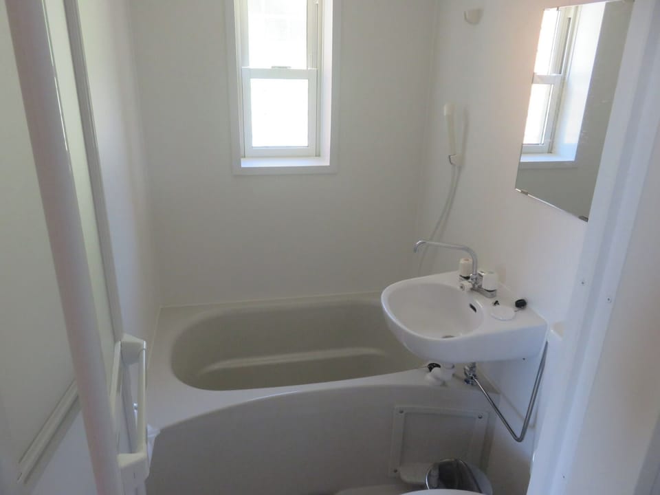Unit bath *Bedding is not provided. You must bring your own or rent a sleeping bag.*