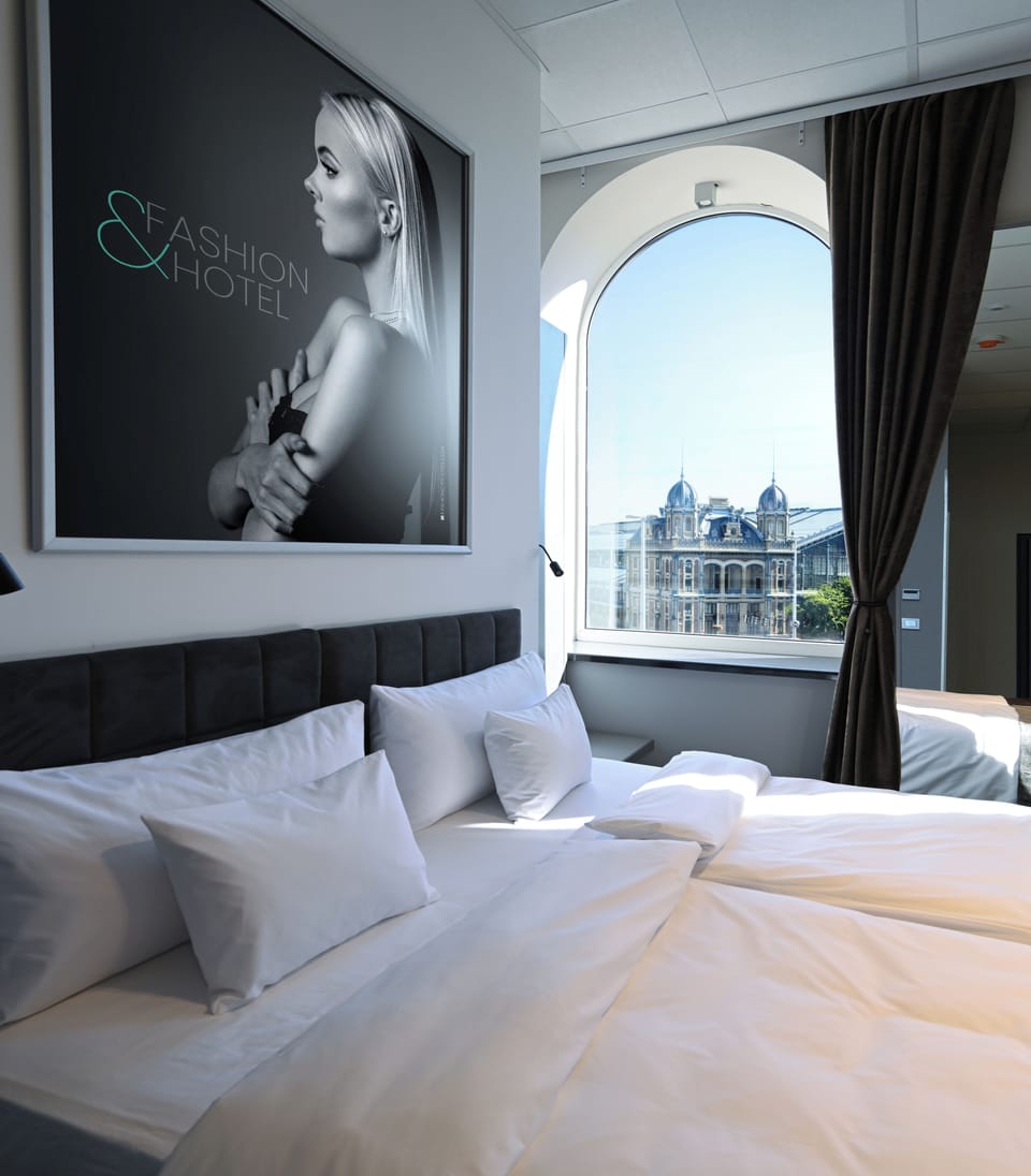 Hypo-allergenic bedding available, memory foam beds, in-room safe, desk