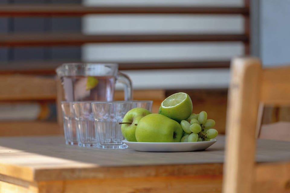Close-up of fresh fruit.