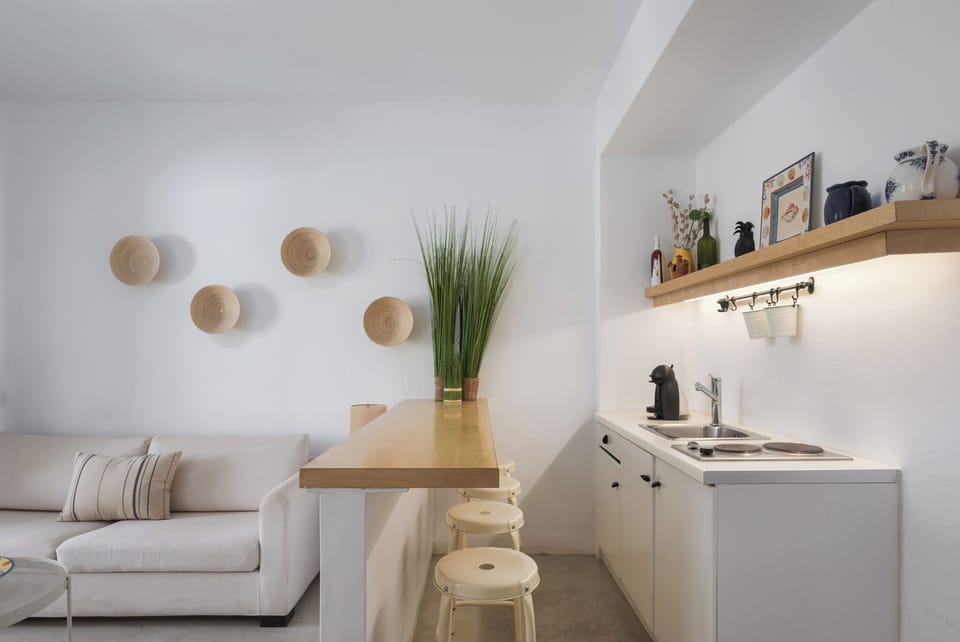 Living Area with Kitchen