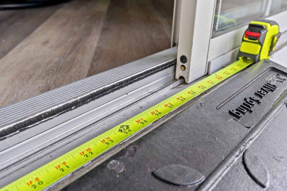 Wide door for mobility access