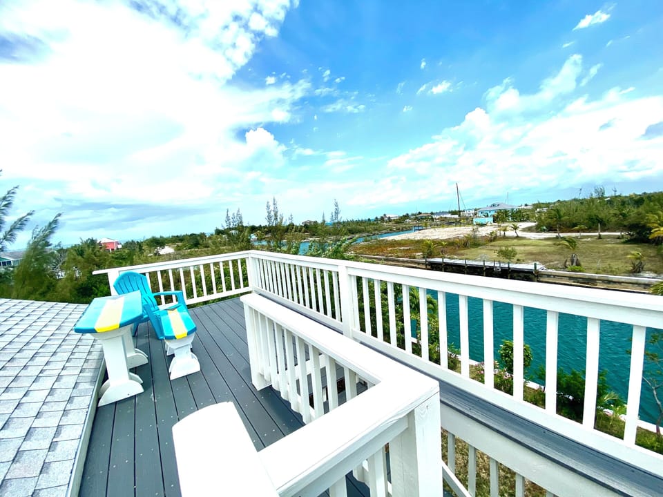 Roof top deck for spectacular views day and night.  