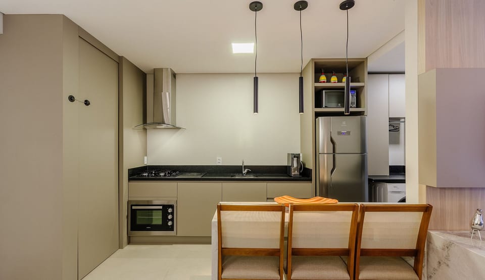 Basic Apartment | Private kitchen | Fridge