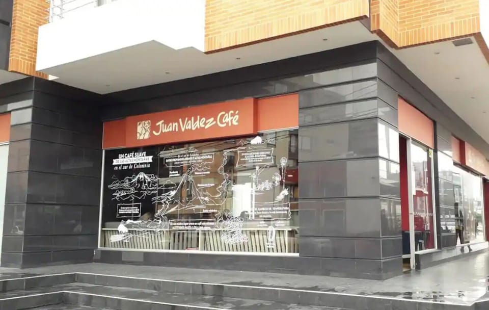 And also get a cup of real colombian Joe at Juan Valdez on the other side of 116