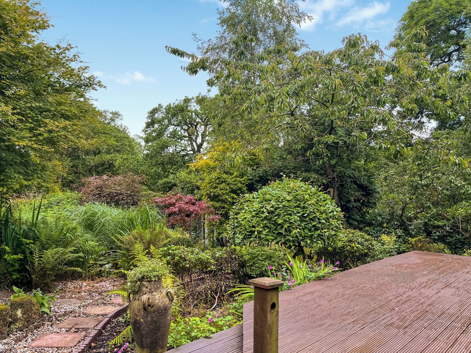 Outdoor area | Ivy Lodge, Rudyard, near Leek