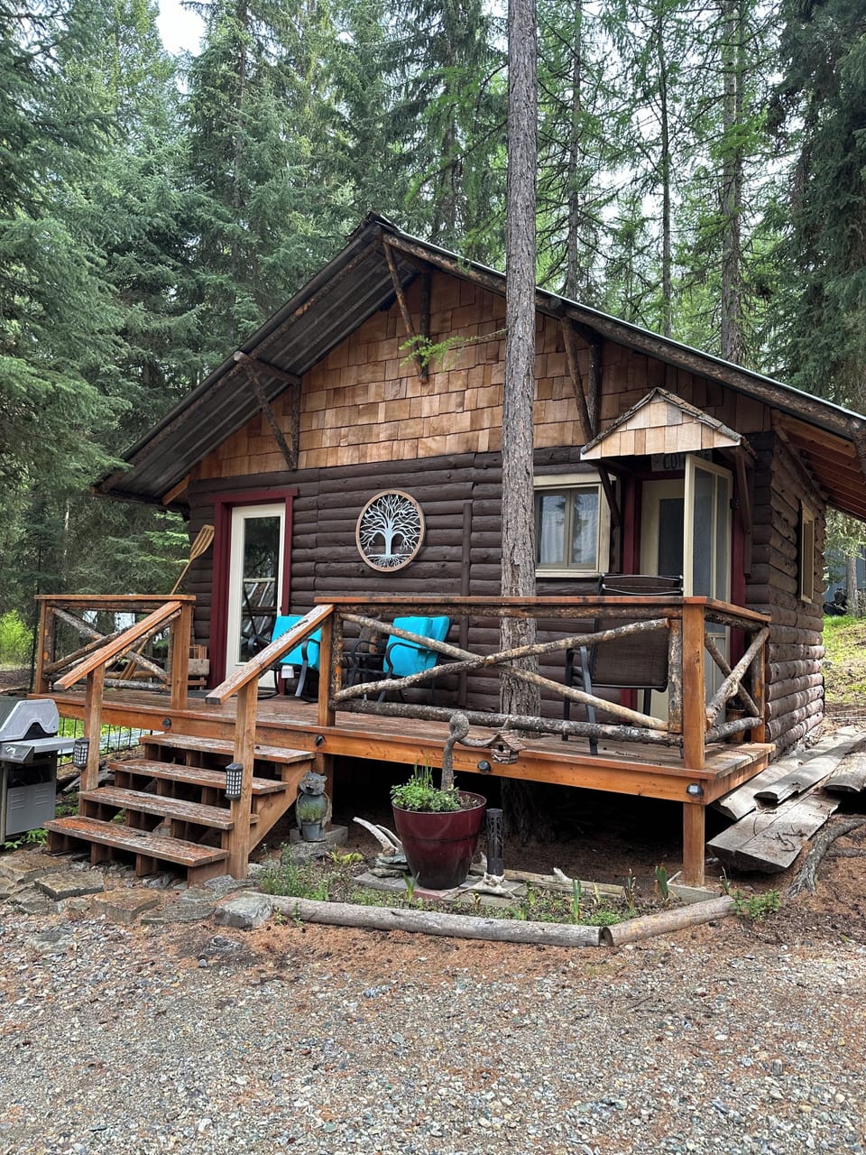 The Bunkhouse/cabin/bungalow / cottage 
I don’t know what to call it but home