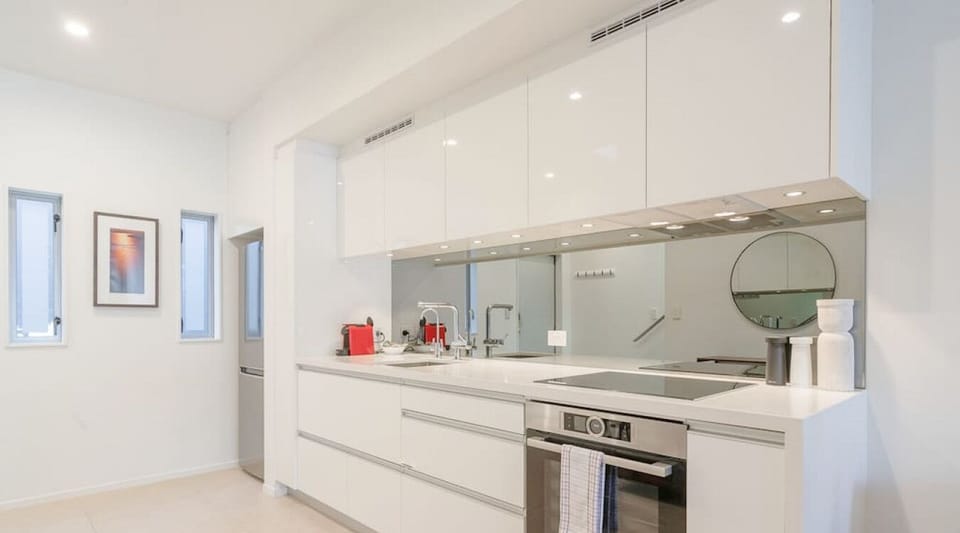 Modern fully equipped kitchen