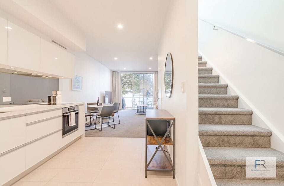 Freshly renovated and modern.