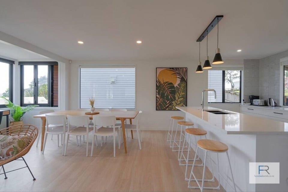 Kitchen with Dining area with 8 seaters