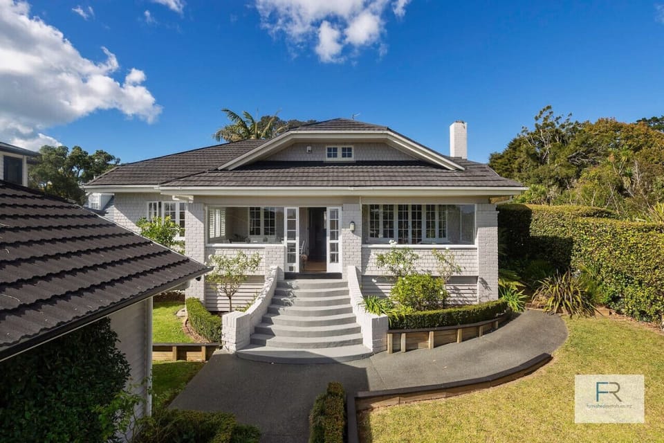 Front house house and entrance