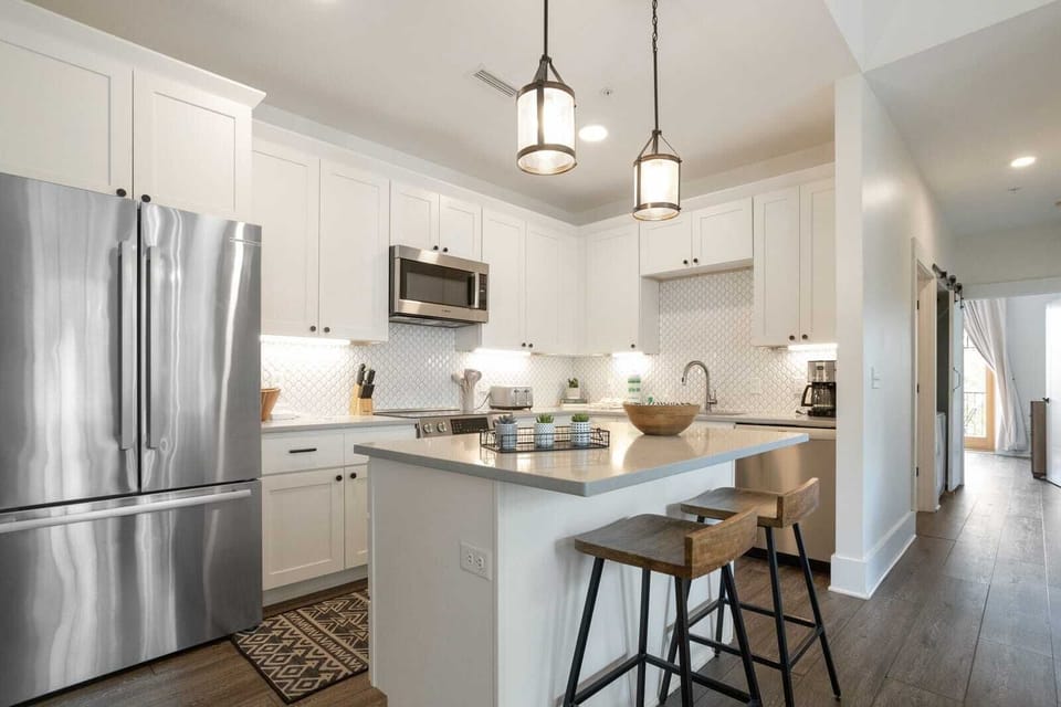 Kitchen with Stainless Appliances