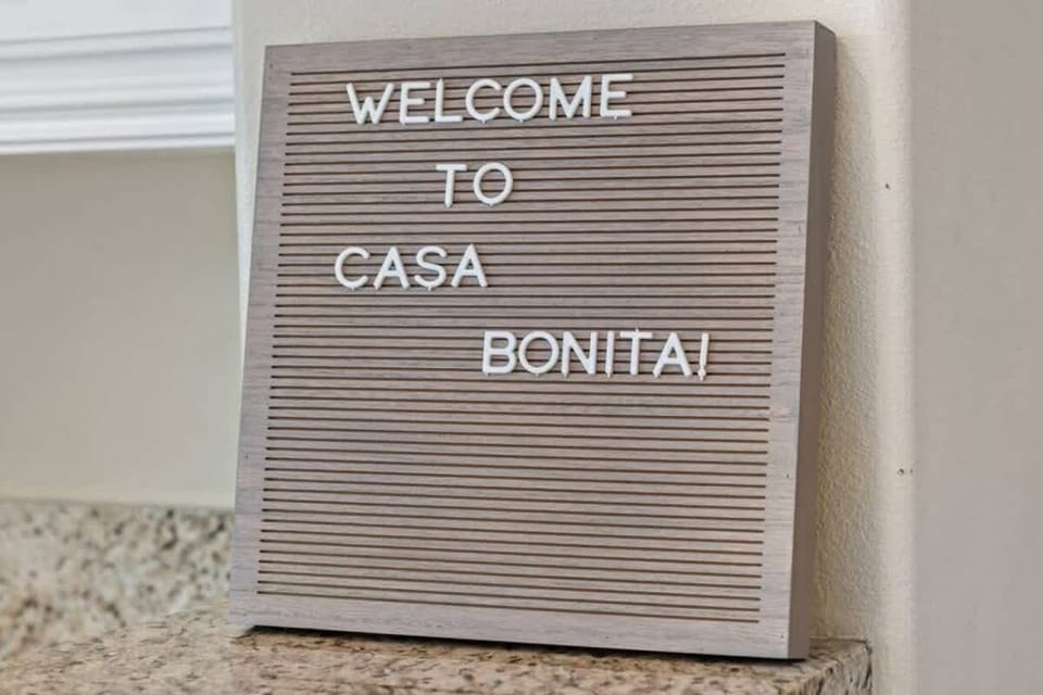 A warm welcome to Casa Bonita — your home away from home