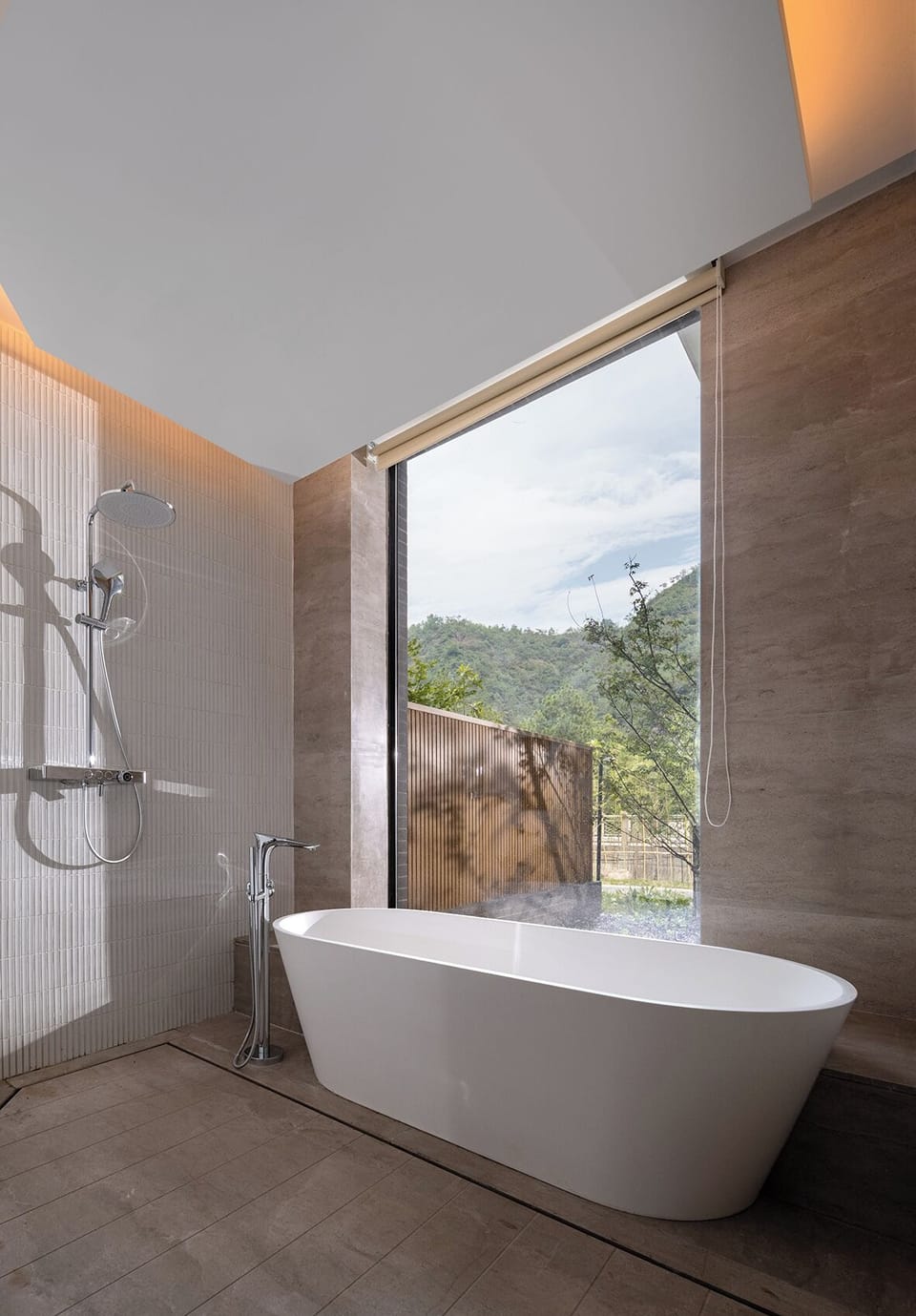 Suite, River View (Garrya Wellbeing) | Bathroom | Rainfall showerhead, hair dryer, slippers, towels