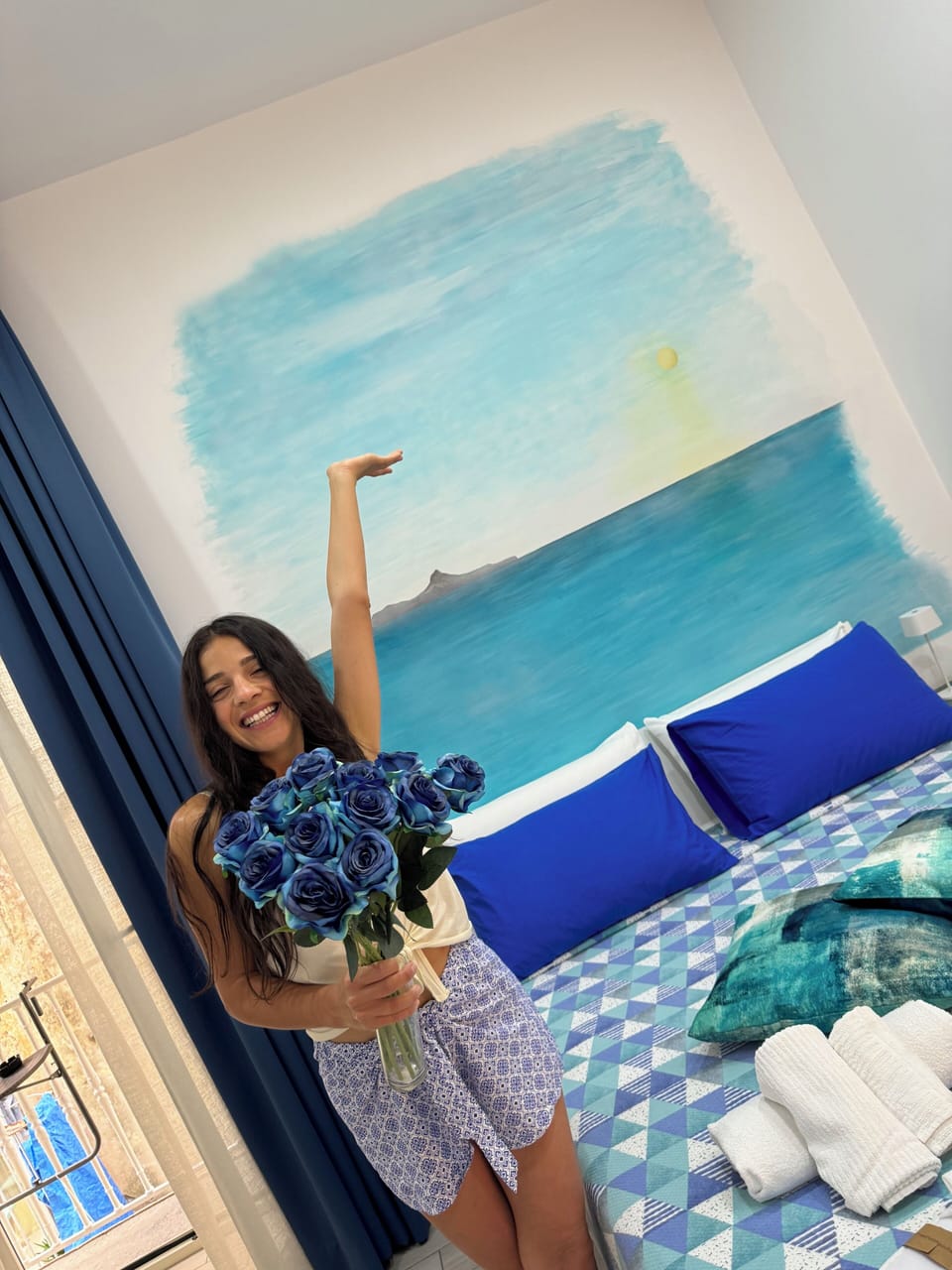 Deluxe Double Room, Balcony, City View | Premium bedding, down comforters, memory foam beds, minibar