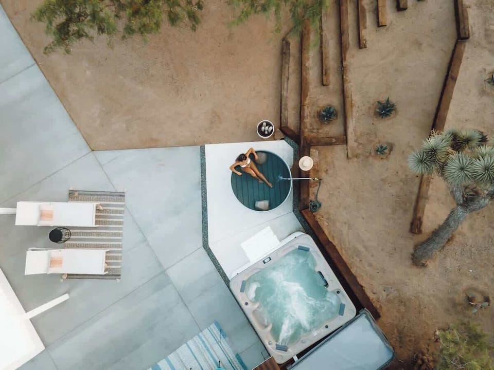 A peaceful desert playground 