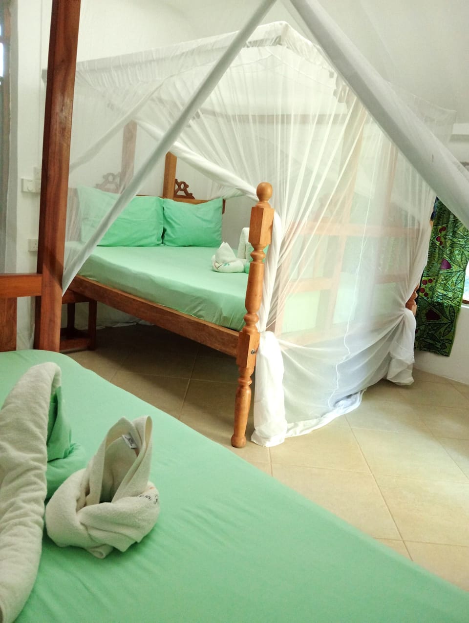 Traditional Triple Room, 1 Bedroom, Balcony, Garden View | Blackout drapes, individually furnished, bed sheets