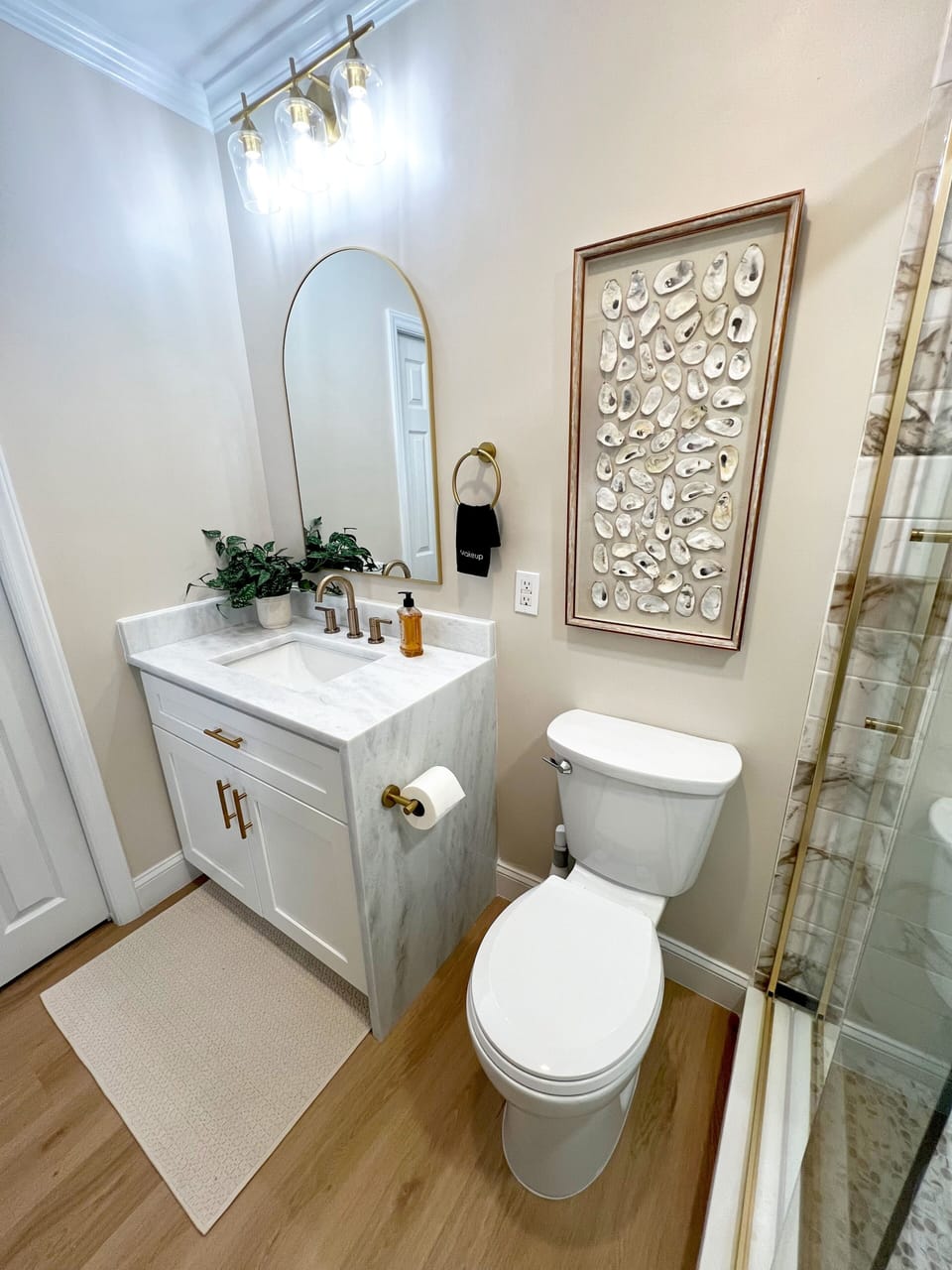Primary bathroom vanity, so you can get ready without waiting your turn.