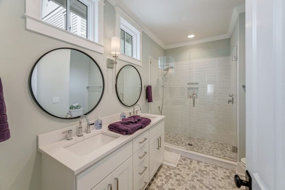 Master Bath Vanity and Shower