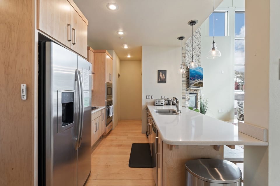 The kitchen has everything you need to cook delicious meals to share with family and friends! | The Hillside, Brian Head, Utah | Voyax Luxury Vacation Rentals