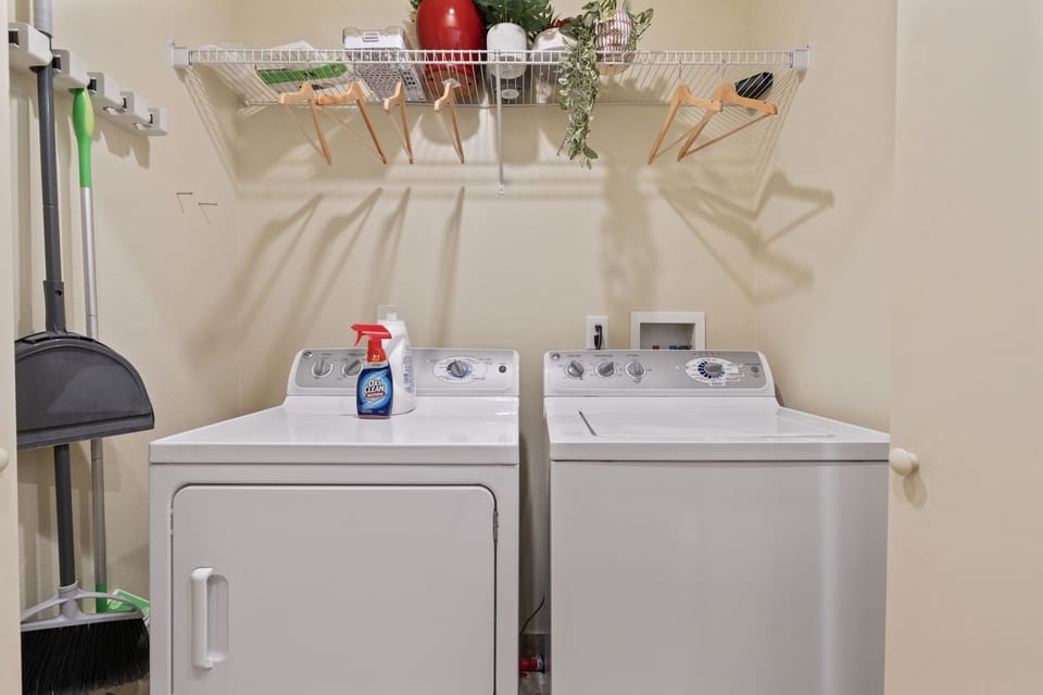 The laundry room has everything you need to keep your clothes fresh during your stay! | The Hillside, Brian Head, Utah | Voyax Luxury Vacation Rentals