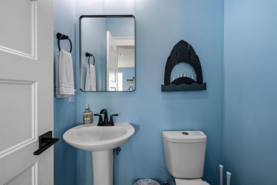 Half bath on main floor