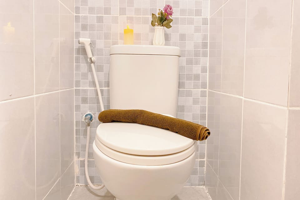 Deluxe Studio | Bathroom | Shower, towels