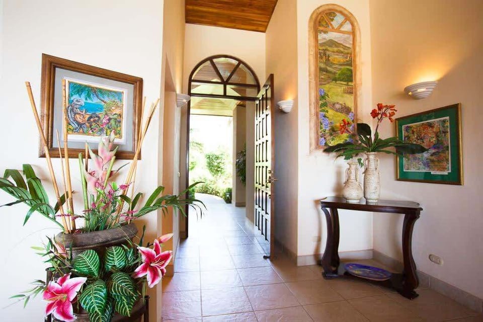 A peaceful hallway leading to your next adventure.