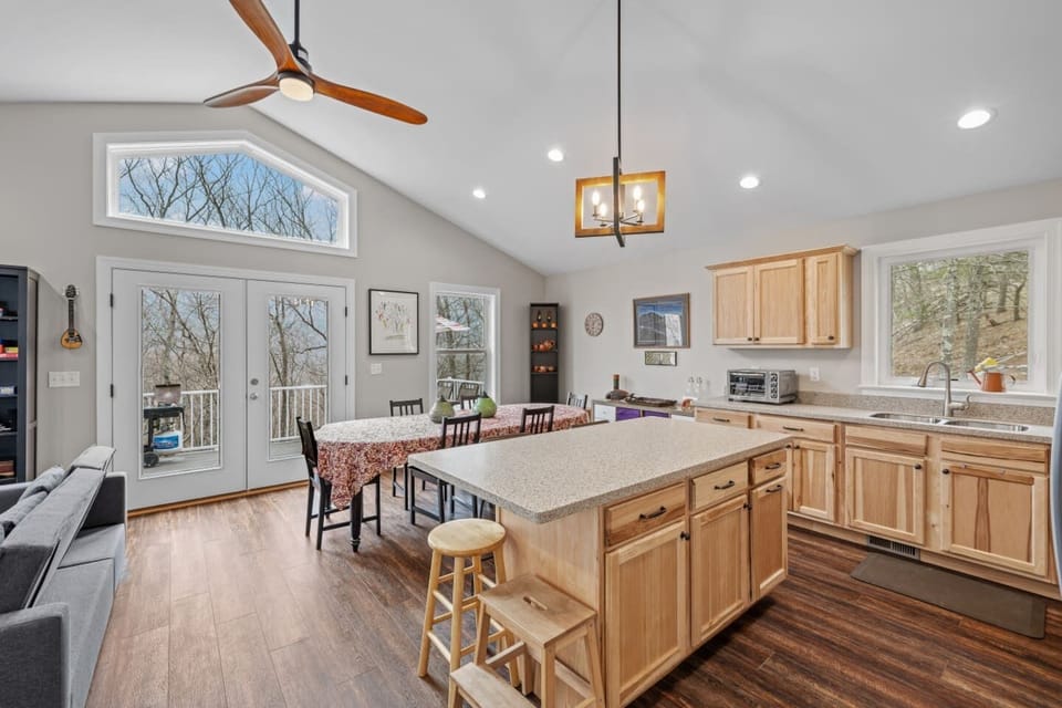 Re-connect with your friends and or family in this home by the Cacapon River
