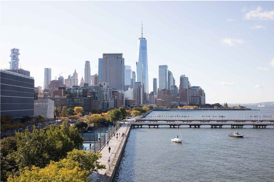 Hudson River waterfront walk — West Village vacation rental, NYC