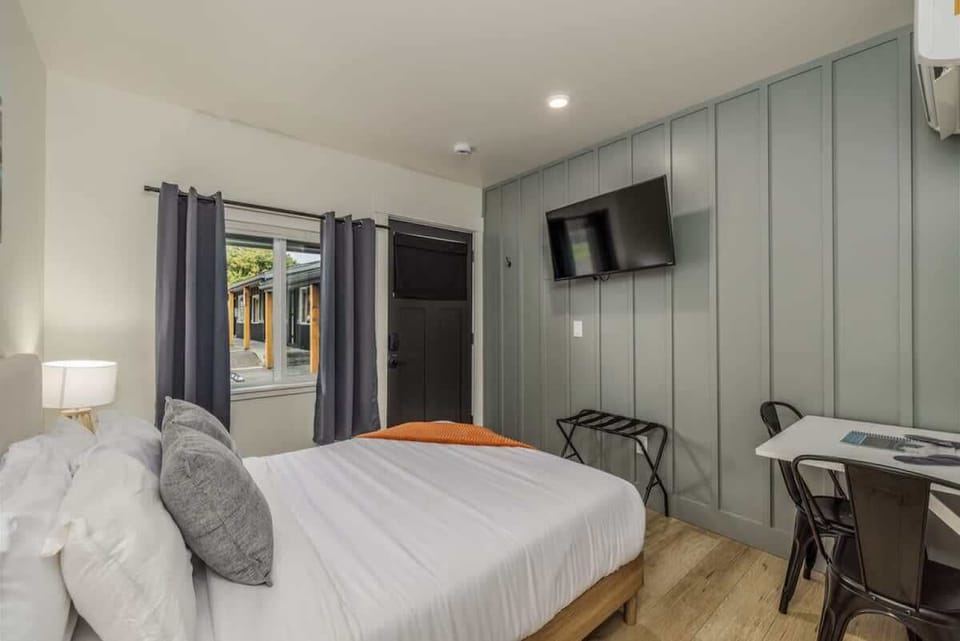 A welcoming double bed designed for comfort and relaxation.