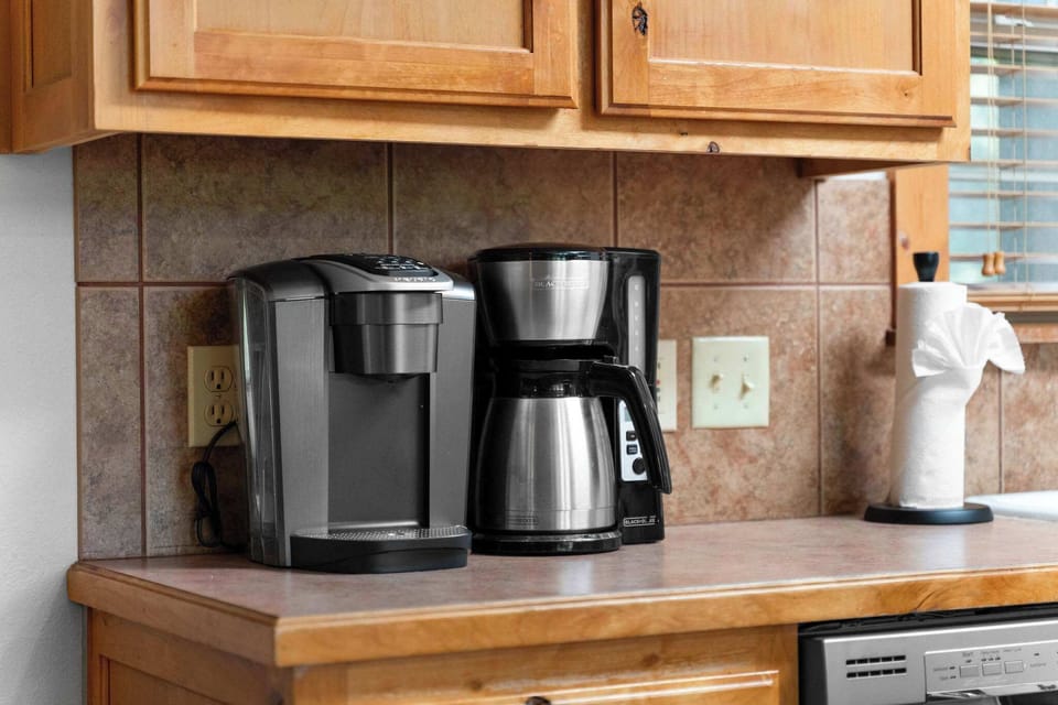 We have both a regular coffee pot as well as a Keurig!