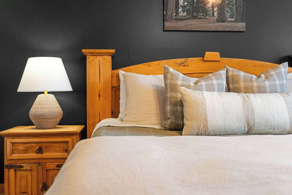 Comfy bedding is sure to offer a great night's sleep for everyone!