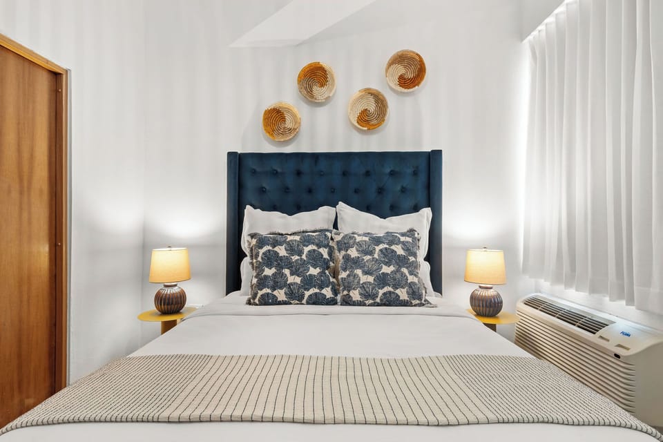 Master Bedroom with queen bed and ensuite bathroom