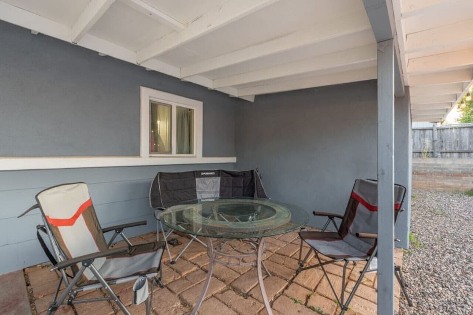 Unwind in our backyard oasis