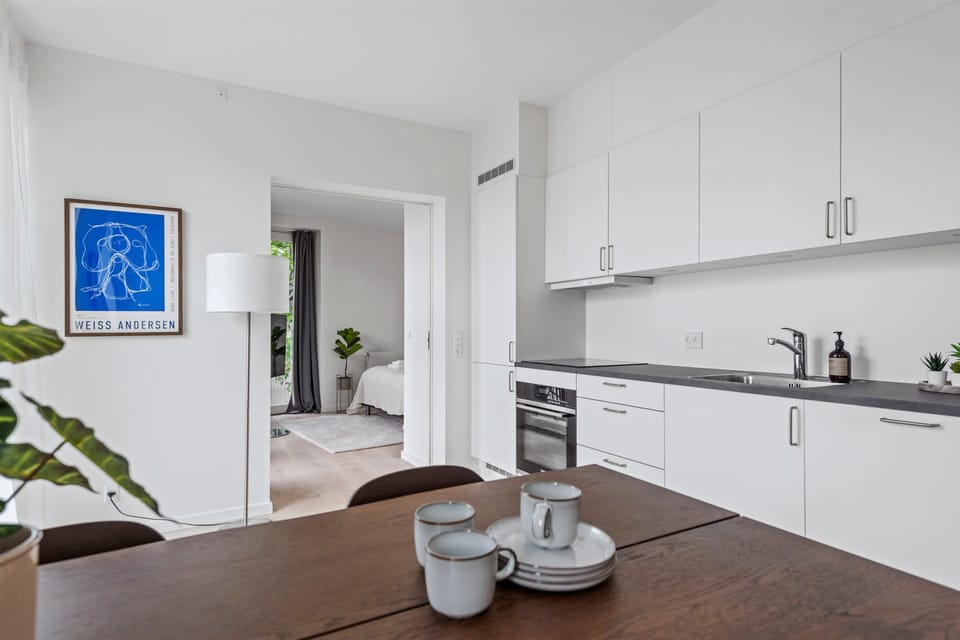 Fully eqiupped kitchen with all amenities you need to show off your cooking skills