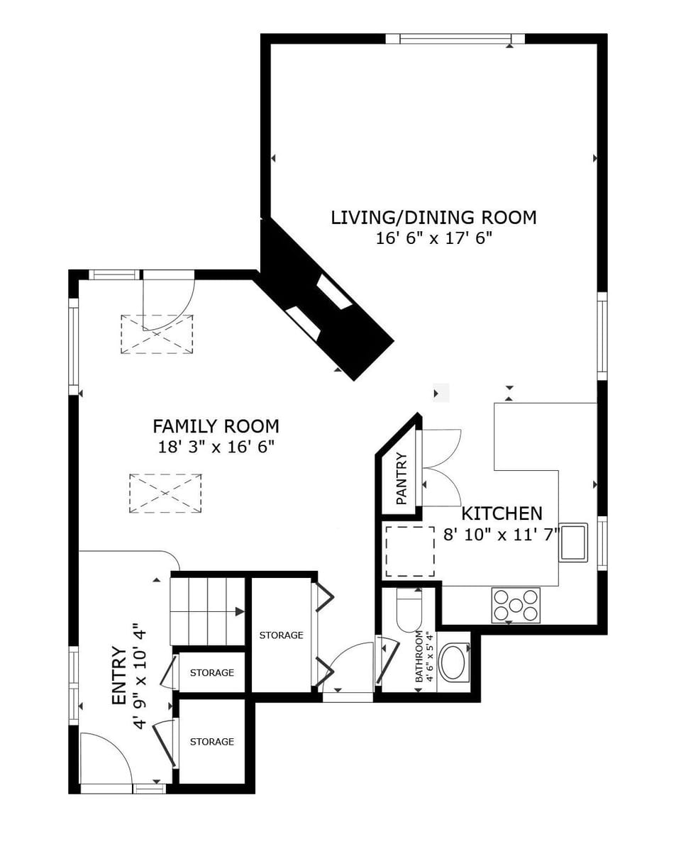 House, 3 Bedrooms | Floor plan