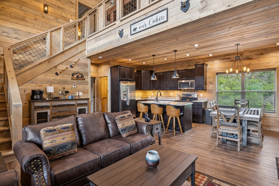 Cabin, 2 Bedrooms | Living area | Smart TV