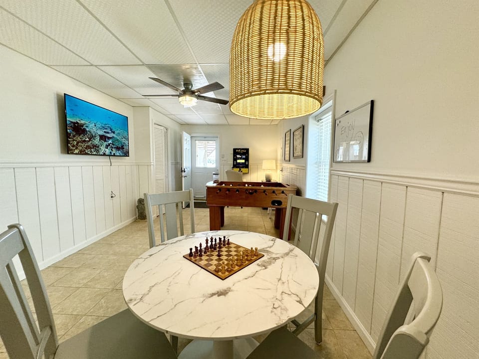 Everyone LOVES the game room!
