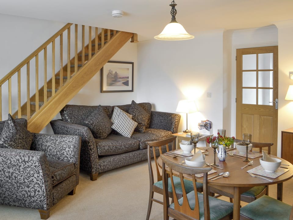 Spacious living and dining room | Barkers Cottage, Ellington, near Druridge