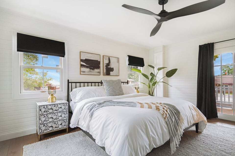 Step into your primary suite and get ready for an incredible night of sleep. 