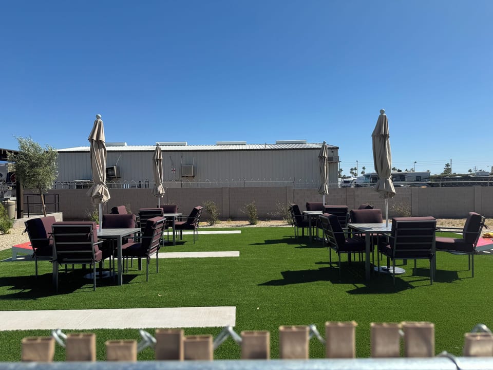 Outdoor dining