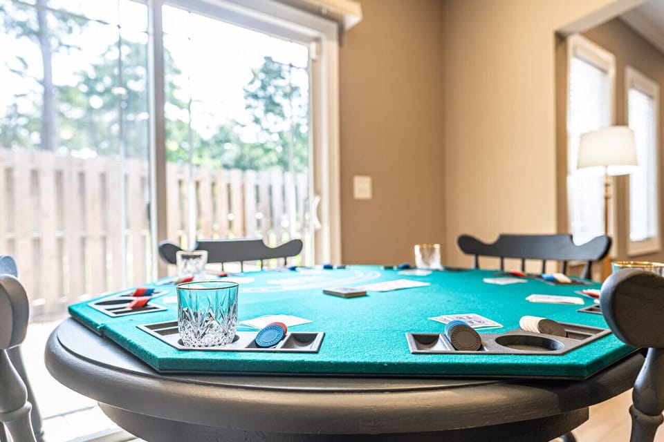 Poker table