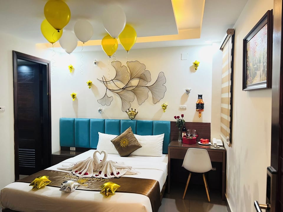 Standard Double Room | Premium bedding, free minibar items, in-room safe, desk