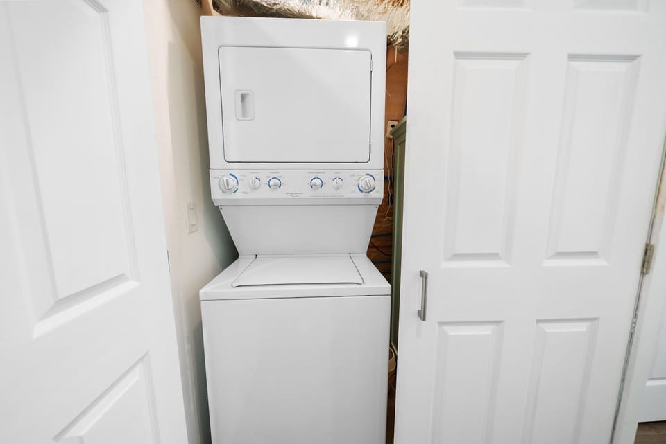 On-Site Laundry Includes a Washer and Dryer