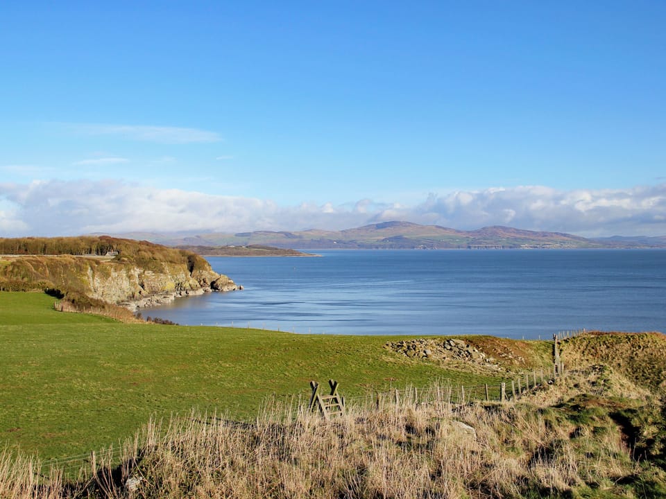 View towards Garlieston from Cruggleton Castle | Palmallet Cottage, Whithorn