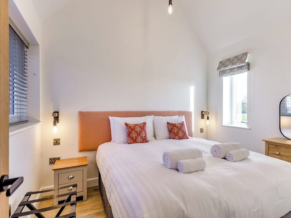 Double bedroom | The Piggery - Little Corkhill Farm Holidays, Newark